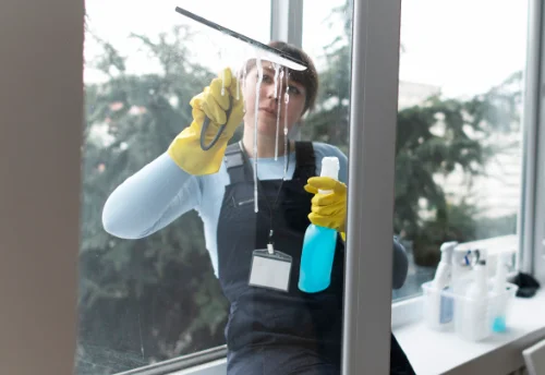 Nettoyage de vitres intérieures et extérieures à Tranzault